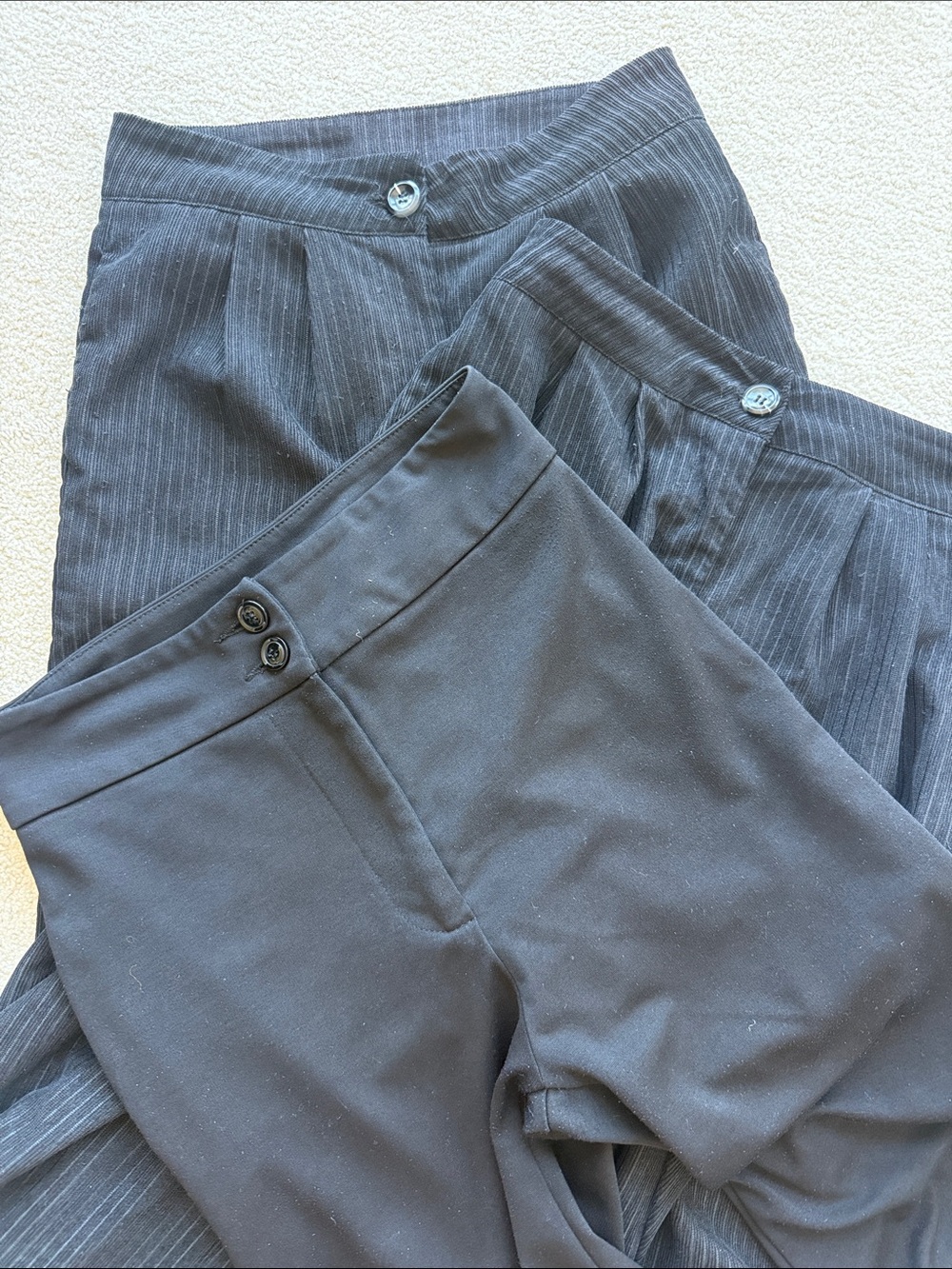 3 pairs of black pants bundle